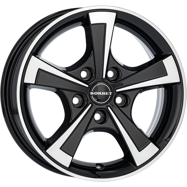 Borbet CWT black polished 6,00x15 5x112,00 ET30,00