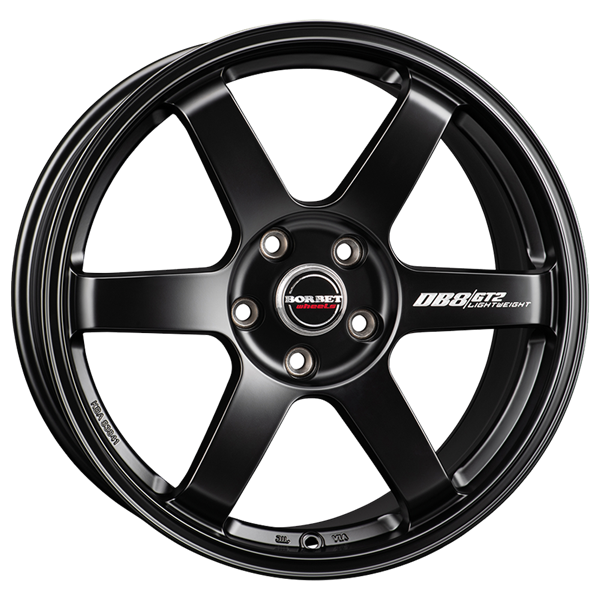 Borbet DB8GT2 black matt 8,50x18 5x108,00 ET40,00