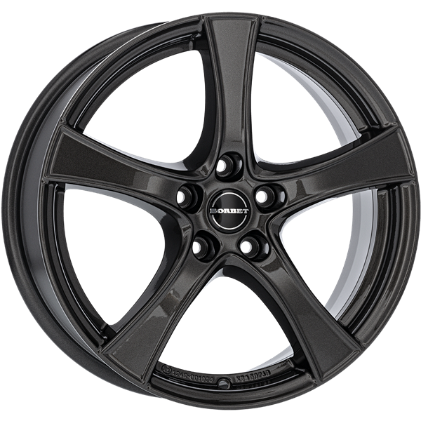Borbet F2 anthracite 6,50x17 5x112,00 ET46,00