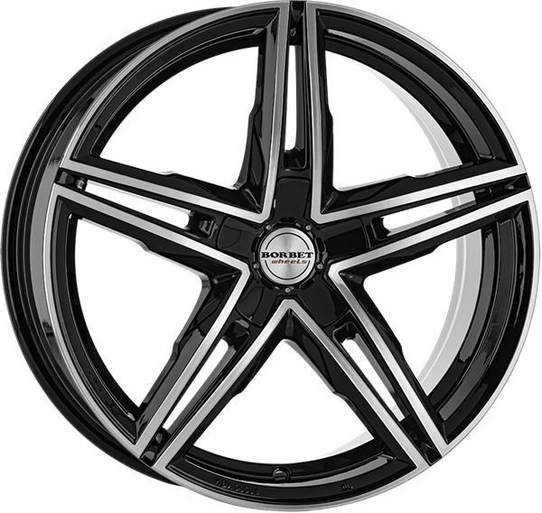 Borbet XRS black glossy 8,50x19 5x112,00 ET48,00