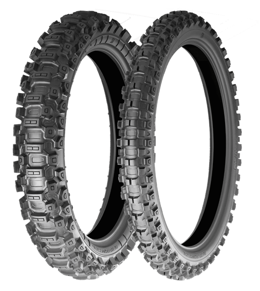 Bridgestone Battlecross X31 110/90-19 62 M TT CASTLE BLOCK, COOLING FIN