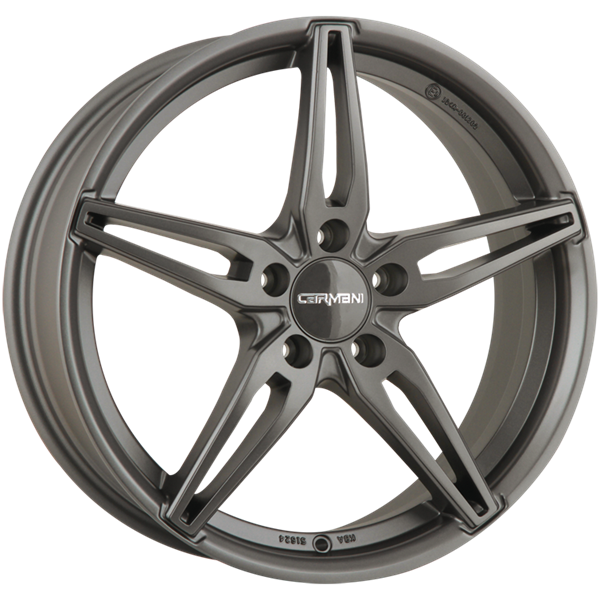 Carmani 15 Oskar Hyper Gun Metal 7,50x18 5x112,00 ET39,00