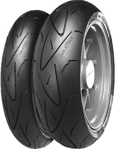 Continental ContiSportAttack 130/70ZR16 (61 W) Front TL M/C