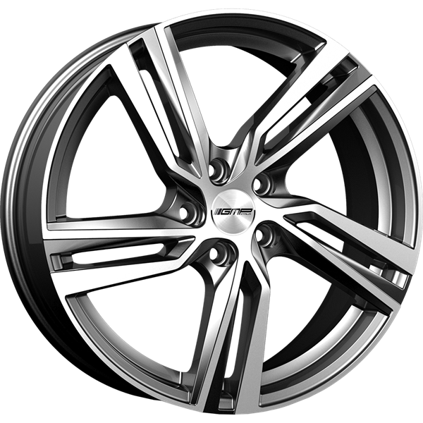 GMP Italia ARCAN Anthracite Diamond 7,50x17 5x108,00 ET45,00