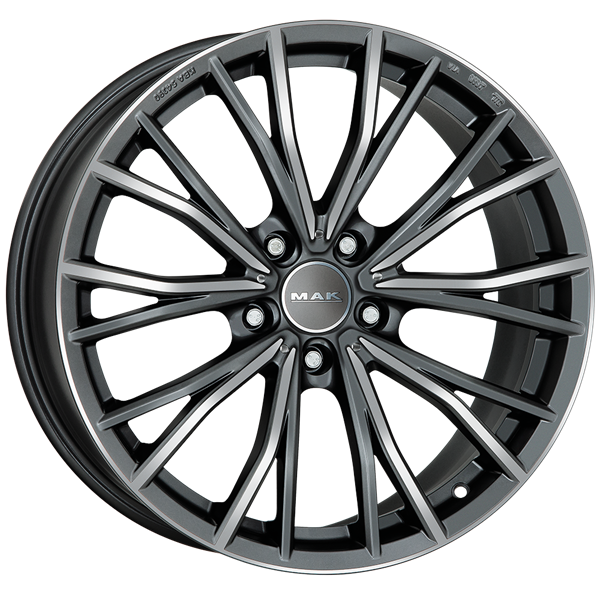 MAK Mark-D Gun Metallic Mirror 9,00x20 5x112,00 ET44,00