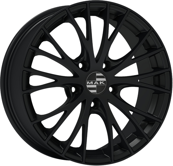 MAK Rennen Matt Black 9,00x18 5x130,00 ET50,00