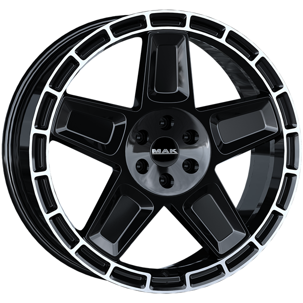 MAK Trek Black Lip Mirror 9,00x20 6x139,70 ET19,00