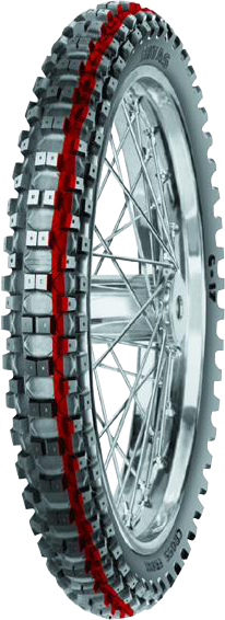 Mitas C-17 90/90-21 54 R Front TT M/C Yellow, DAKAR