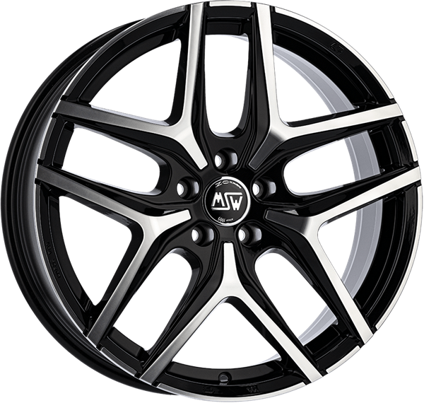 MSW 40 Black Polished 8,00x18 5x114,30 ET45,00
