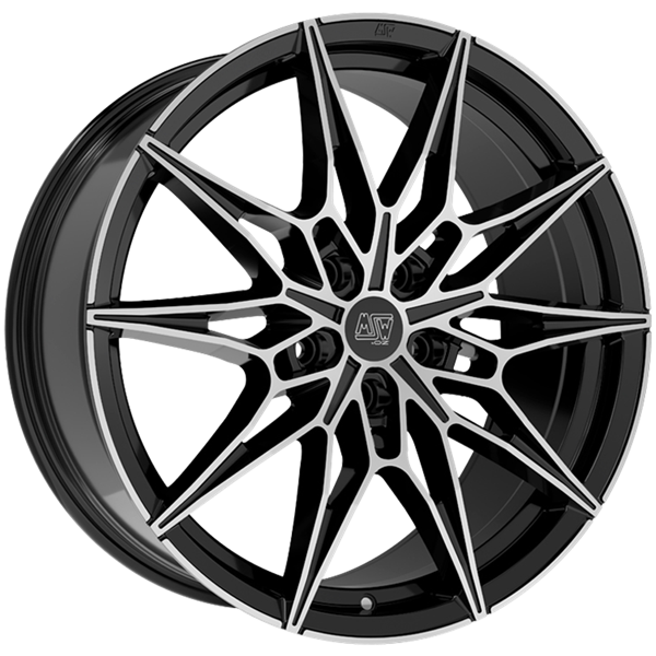 MSW 75 Black Polished 8,00x19 5x112,00 ET30,00