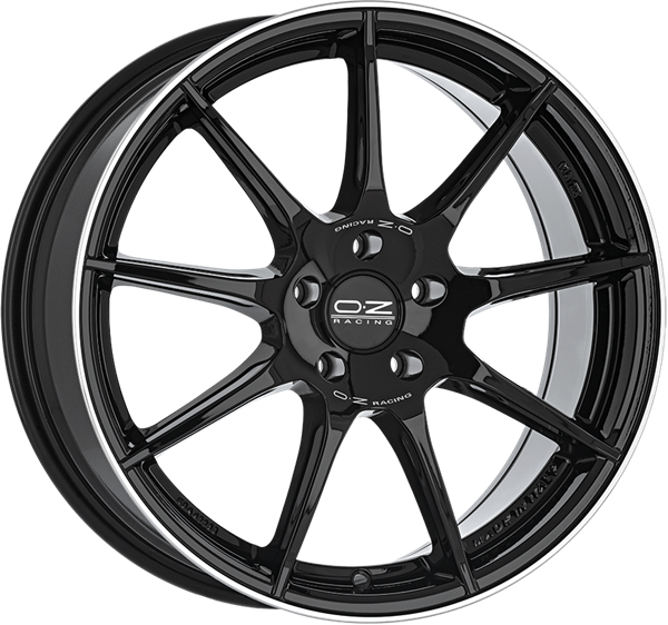 OZ VELOCE GT GLOSS BLACK LP 7,50x17 5x114,30 ET45,00