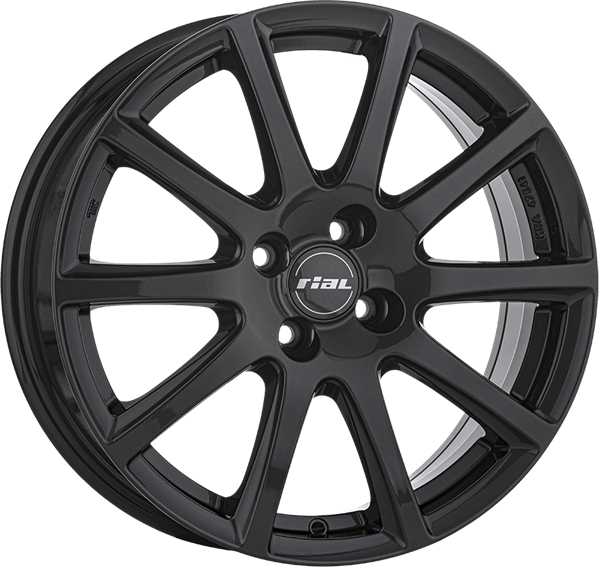 RIAL Milano Black Gloss 6,00x15 4x100,00 ET45,00