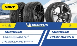 Kupte si sadu zimních nebo celoročních pneumatik Michelin!