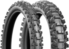 Detail běhounu Bridgestone X20 90/100-21 57 M Front TT