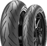 Detail běhounu Pirelli Diablo Rosso III 150/60 R17 66 H Rear TL M/C