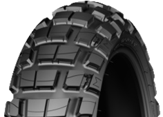Detail běhounu Michelin Anakee Wild 140/80-17 69 R Rear TL/TT M/C