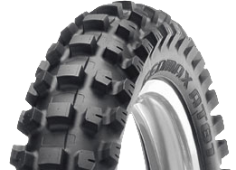 Detail běhounu Dunlop Geomax AT81 90/90-21 54 M Front TT NHS