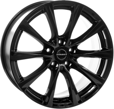 Borbet RE black glossy 7,00x16 5x114,30 ET40,00