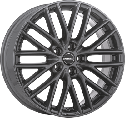 Borbet BS5 grey 7,00x16 5x108,00 ET40,00