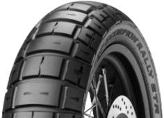 Detail běhounu Pirelli Scorpion Rally STR 120/70 R18 59 V Front TL M/C M+S