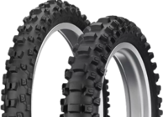Detail běhounu Dunlop Geomax MX33 60/100-10 33 J Front TT NHS