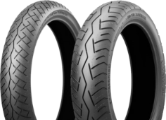 Detail běhounu Bridgestone Battlax BT46 130/70-18 63 H Rear TL