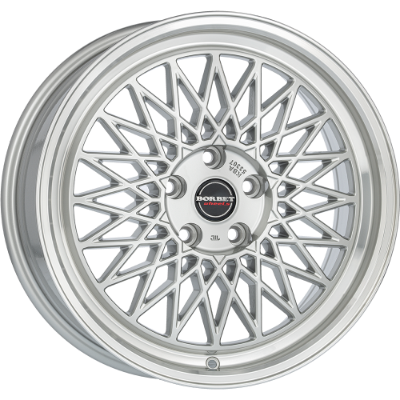 Borbet B silver rim polished 8,00x18 5x112,00 ET45,00