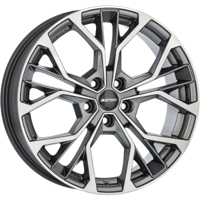 GMP Italia MATISSE Matt Anthracite Diamond 7,00x17 5x112,00 ET45,00