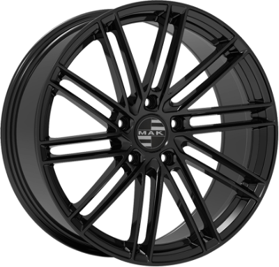 MAK Leipzig Gloss Black 8,50x20 5x130,00 ET35,00