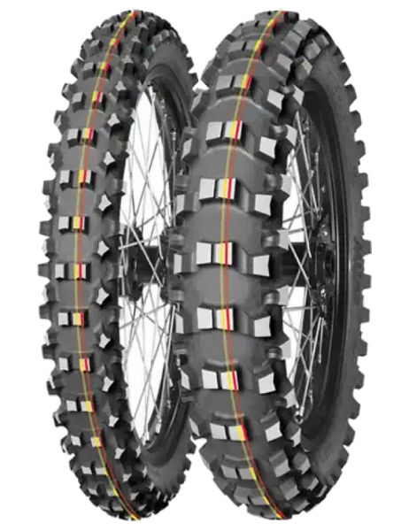 Mitas Terra Force - MX SM 70/100-10 41 M Rear TT NHS Red, Yellow