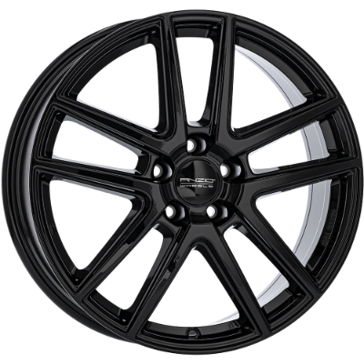 ANZIO Split Black Gloss 7,50x18 5x114,30 ET49,50