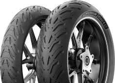 Detail běhounu Michelin Road 6 GT 180/55ZR17 (73 W) Rear TL M/C