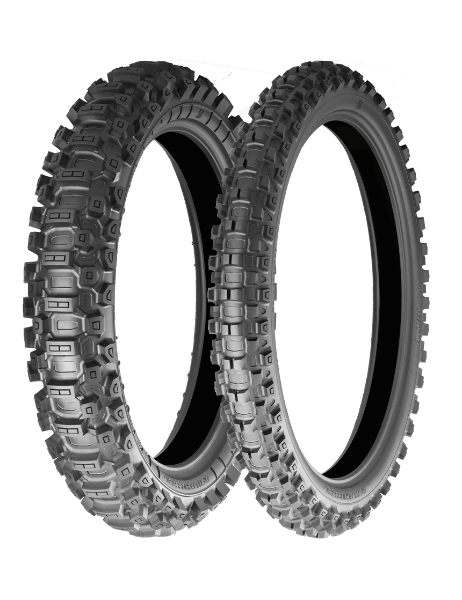 Bridgestone Battlecross X31 110/100-18 64 M TT CASTLE BLOCK, COOLING FIN