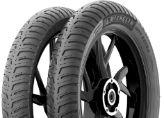 Detail běhounu Michelin City Extra 80/90-17 50 S Front/Rear TL M/C RF