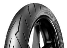 Detail běhounu Pirelli Diablo Rosso Sport 80/90-17 44 S Front/Rear TL M/C