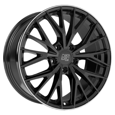 MSW 44 Gloss Black Diamond Lip 7,50x20 5x112,00 ET44,10