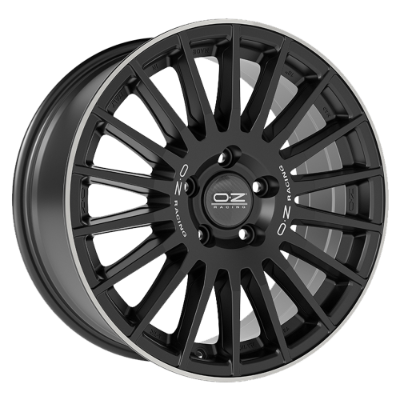 OZ RALLY DESERT MATT BLACK DIAMOND LIP 8,00x18 5x120,00 ET55,00