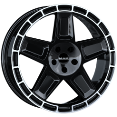 MAK Trek Black Lip Mirror