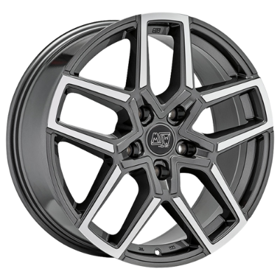 MSW 52 Grey Polished 8,50x20 5x112,00 ET30,00