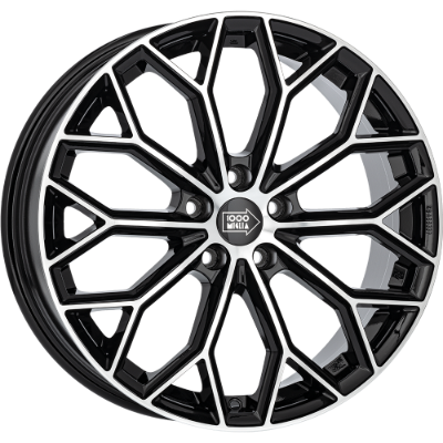 Mille Miglia MM1030 Black Polished 7,50x17 5x108,00 ET45,00