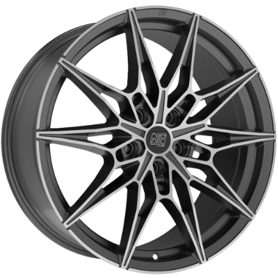 MSW 75 Matt Grey Polished 8,00x19 5x120,00 ET29,00