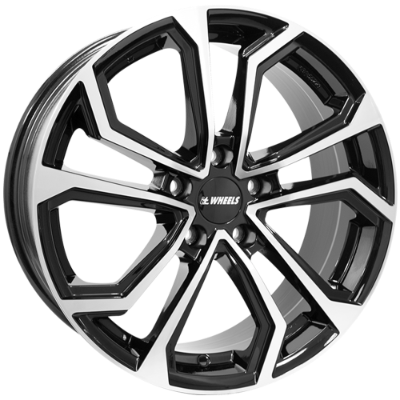itWHEELS Ella Black Polished 6,50x16 5x112,00 ET45,00