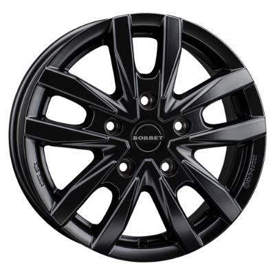 Borbet CW5 black matt 6,00x16 5x118,00 ET68,00