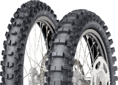 Detail běhounu Dunlop Geomax MX34 70/100-10 41 J Rear TT