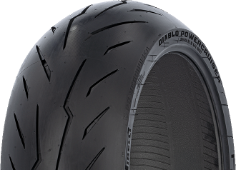 Detail běhounu Pirelli Diablo PowerCruiser 160/60 R18 70 V Front TL M/C