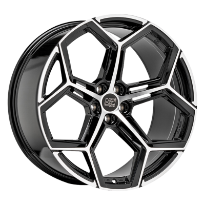 MSW 53 Black Polished 8,00x19 5x114,30 ET45,00
