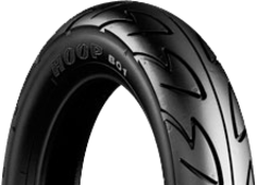 Detail běhounu Bridgestone B01 110/90-10 51 Front/Rear TL
