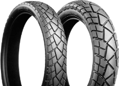 Detail běhounu Bridgestone TW 201 80/100-19 49 P Front TT M/C