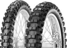 Detail běhounu Pirelli Scorpion MX Extra X 80/100-21 51 M Front TT M/C MST