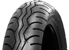 Detail běhounu Metzeler Lasertec 130/80V18 (66 V) Rear TL M/C